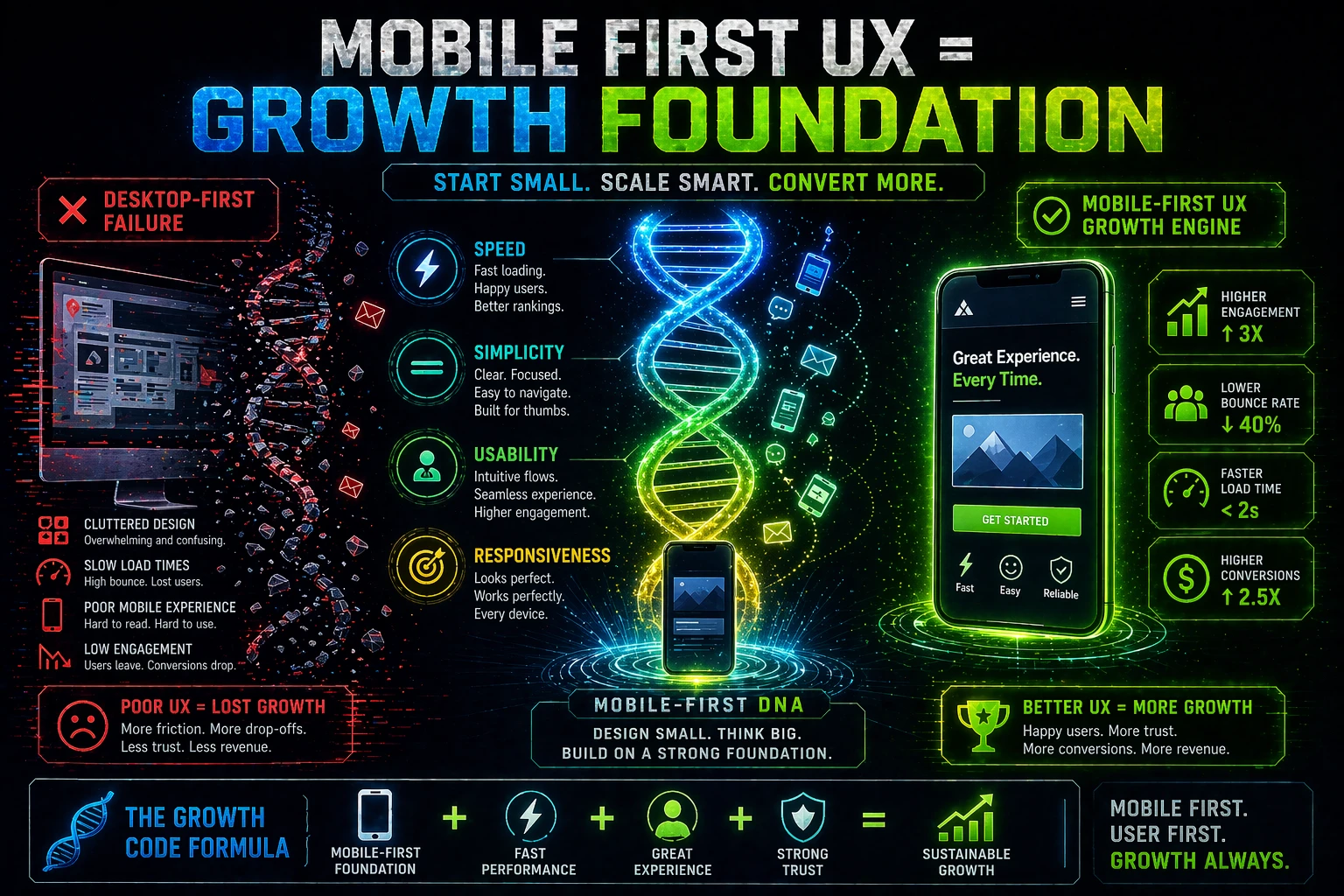 mobile first ux design strategy