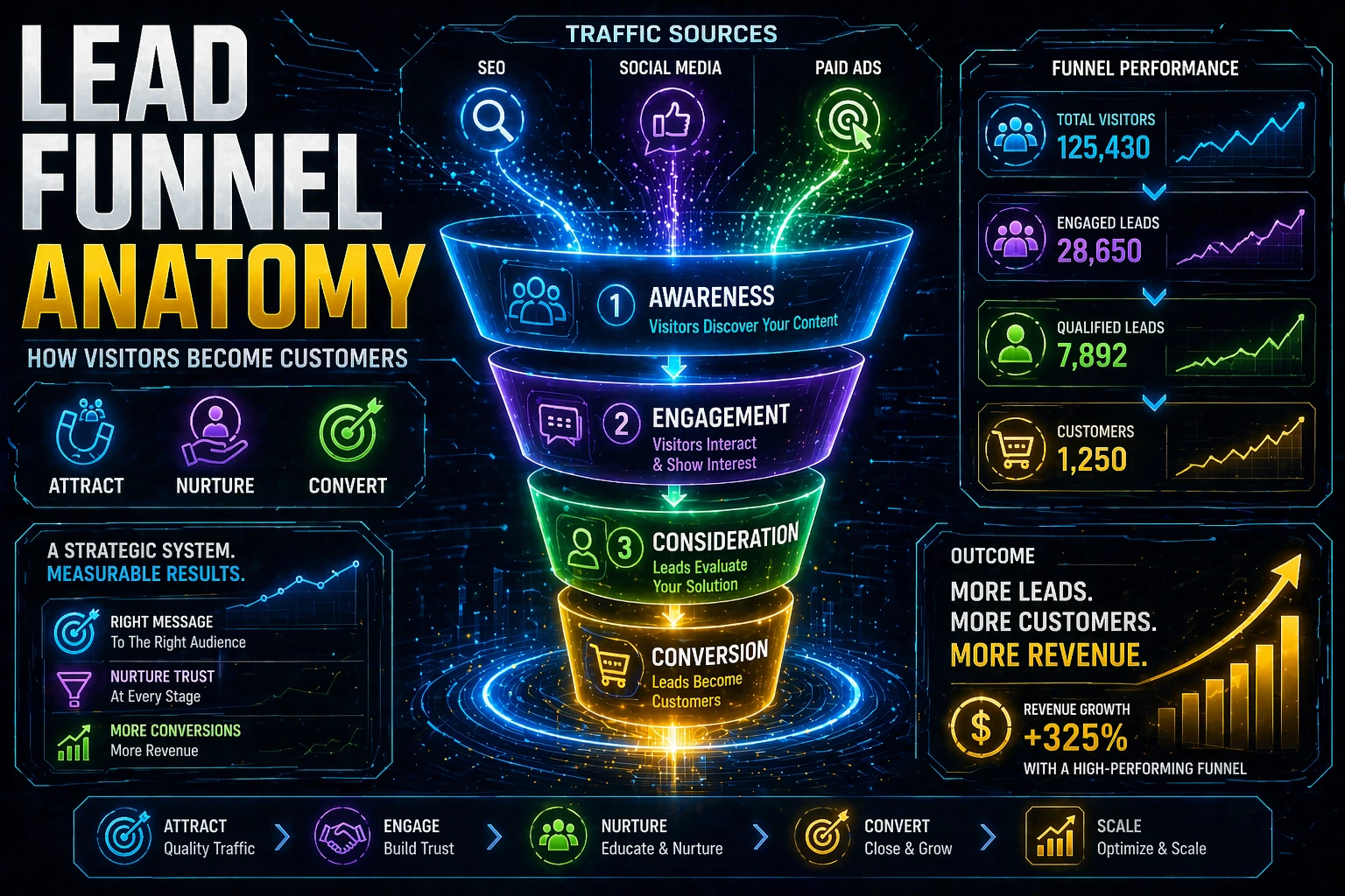 lead funnel anatomy