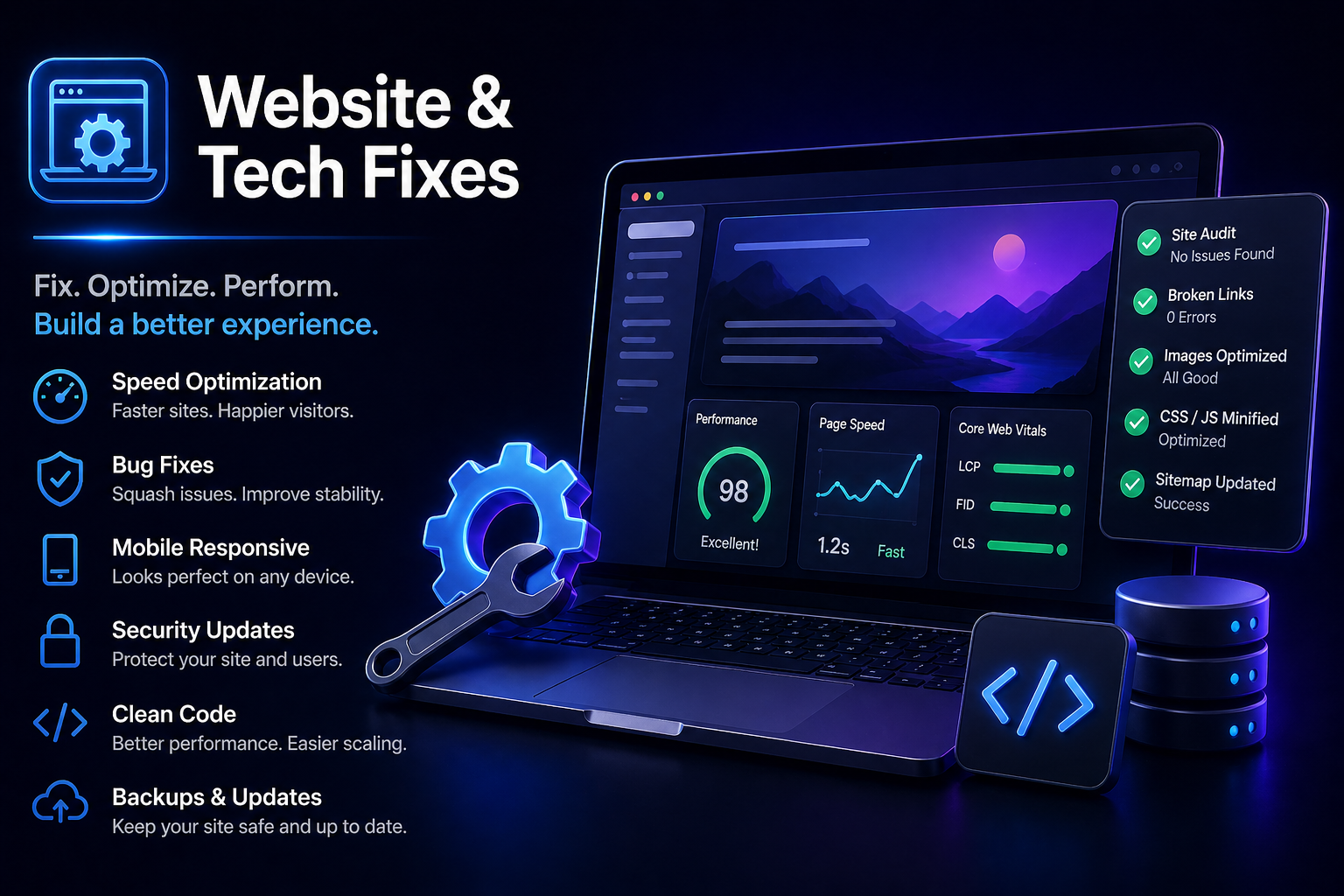 Website & Tech Fixes